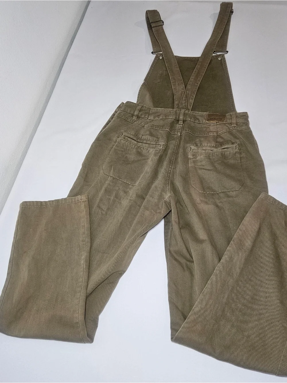ZARA Z1975 Khaki Corduroy Overalls Women’s Size S 26 – Special Edition